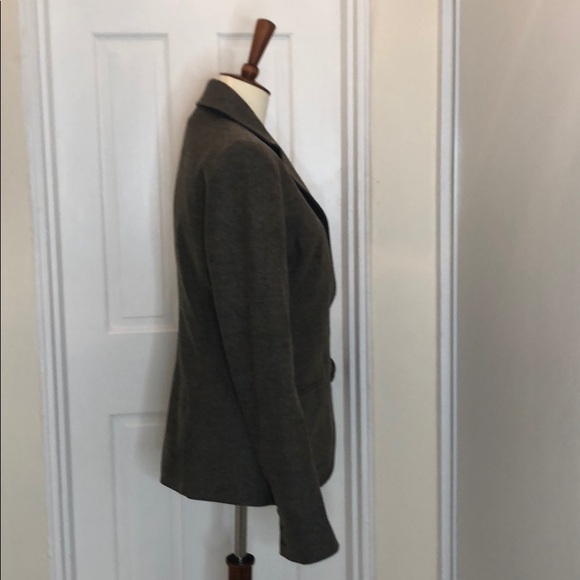 Patrizia Pepe Gray tan marled Blazer - Picture 3 of 7